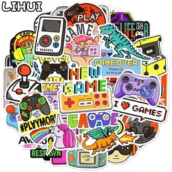 10/30/50 pcs Vintage Video Game Stickers for Laptop Skateboard Motor Bike Car Fridge Guitar Waterproof Sticker Pack Classic Toys