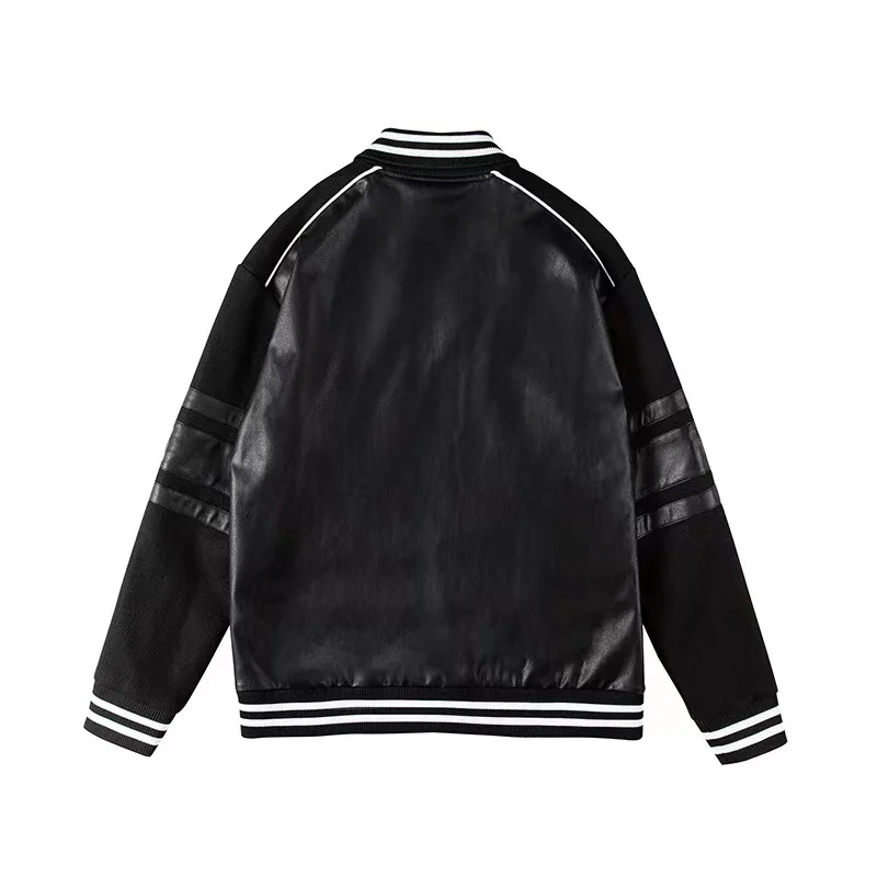 

NIGO кожаная куртка бейсбольная одежда пальто # nigo9456