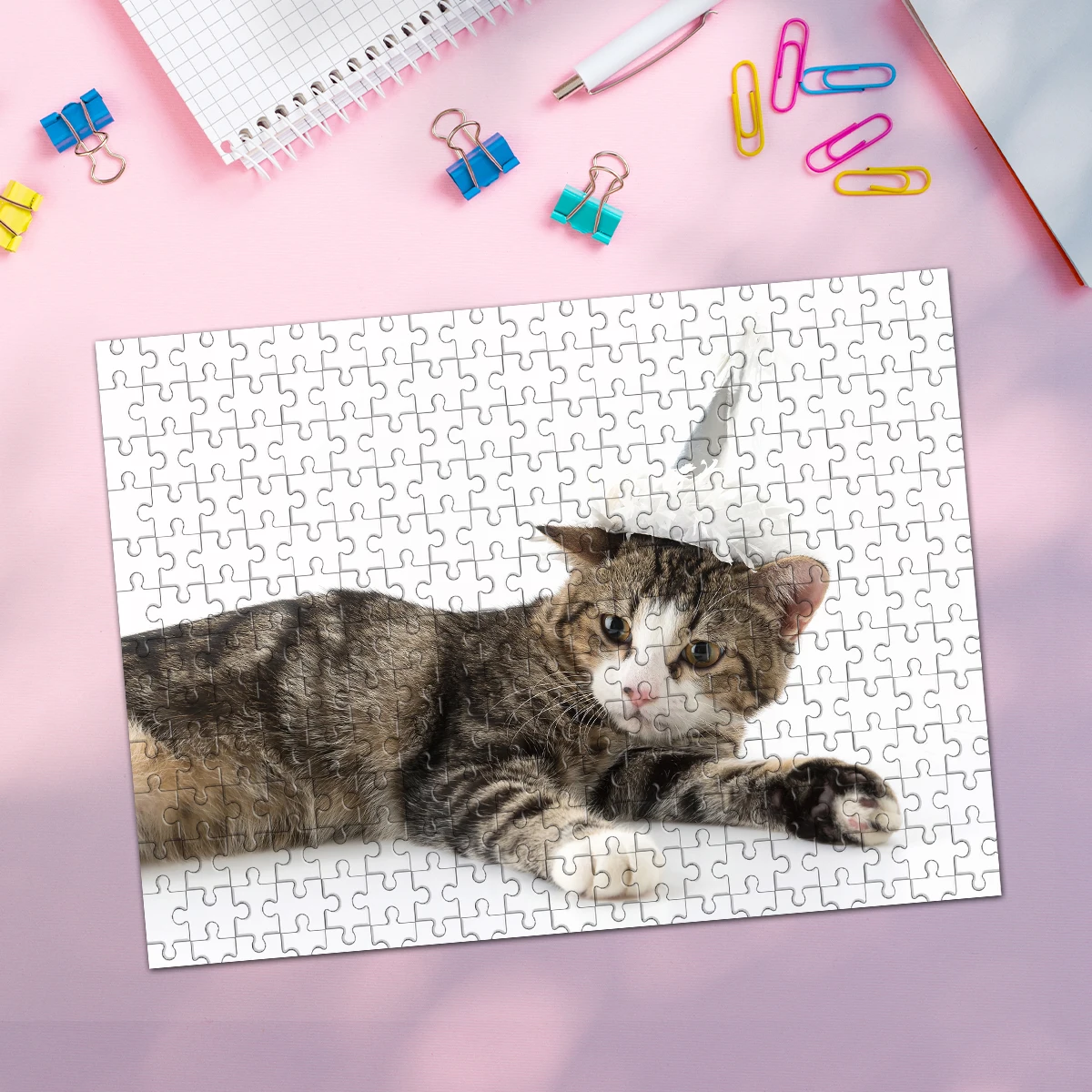 35/300/500/1000pcs Personalized Custom Photo Puzzle Pets For Housewarming Bedroom/Living Room For Children's DayPuzzleCustomCust