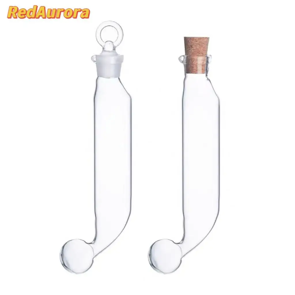 100mL Liposuction Bottle Borosilicate Glass Fat Extraction Flask Lab Glassware，Glass Mojonnier Bottle With Cork/Glass Stopper