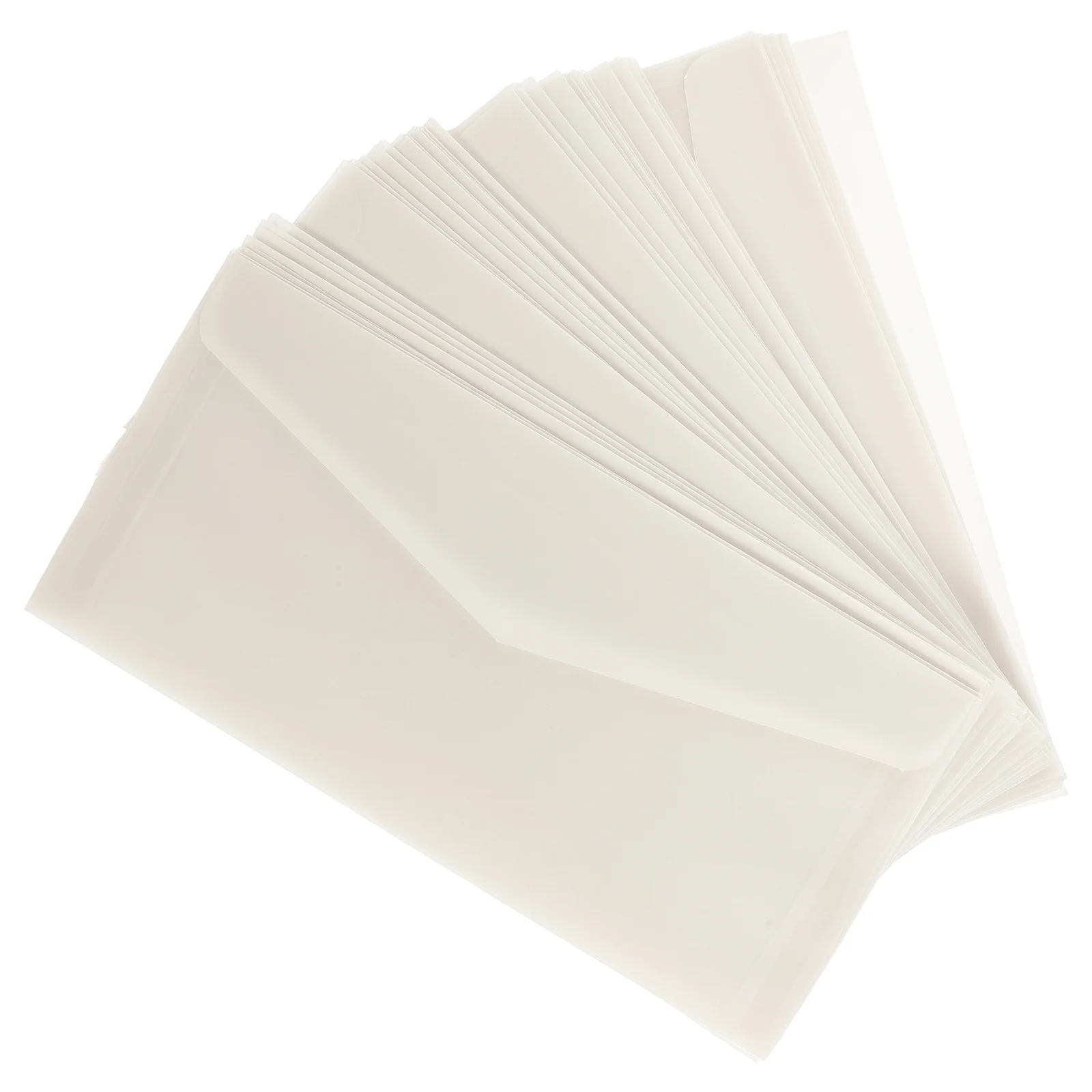 Cards Wrapping Envelopes Sulfate Paper Transparent Invitation 50pcs Blank for Office Wedding Home Liners