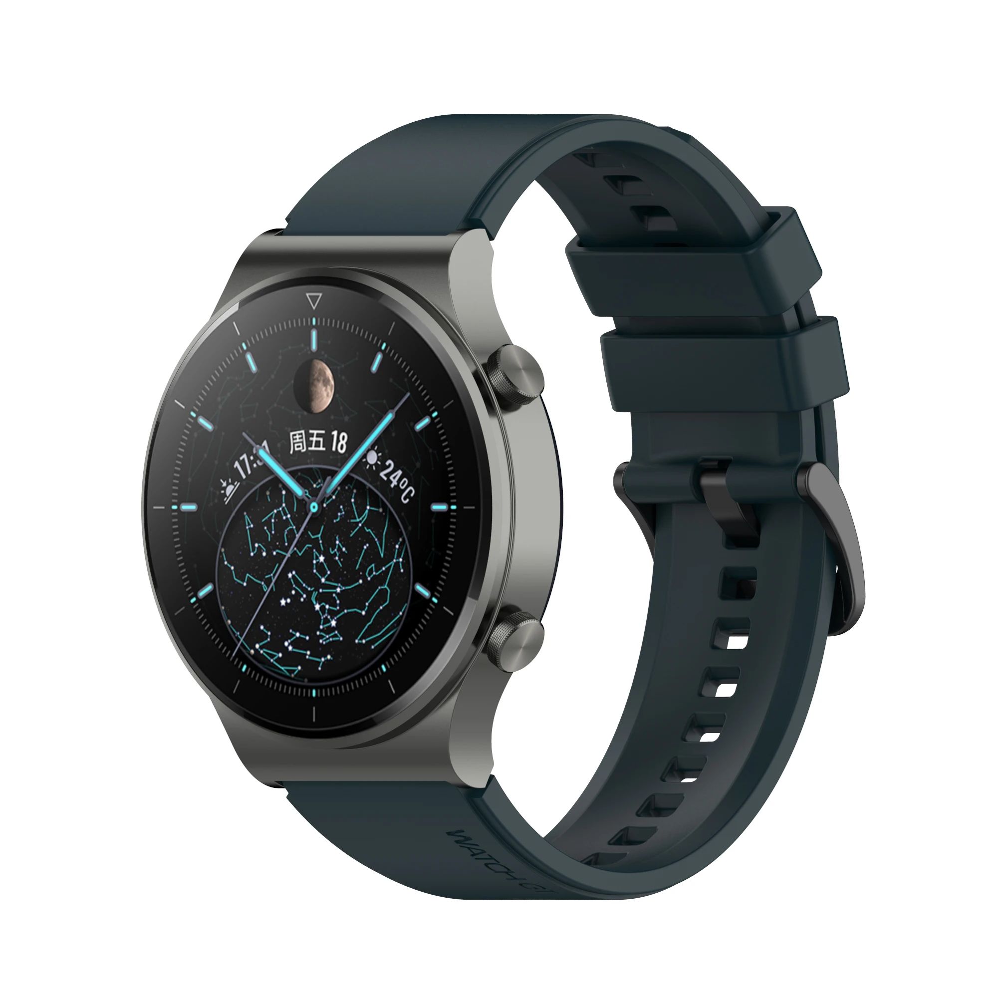 22mm 20mm Silicone Strap For Samsung Watch 5/4/3/Pro Huawei Watch 3/GT3/Pro Original Sports bracelet band Amazfit GTR/GTS Correa