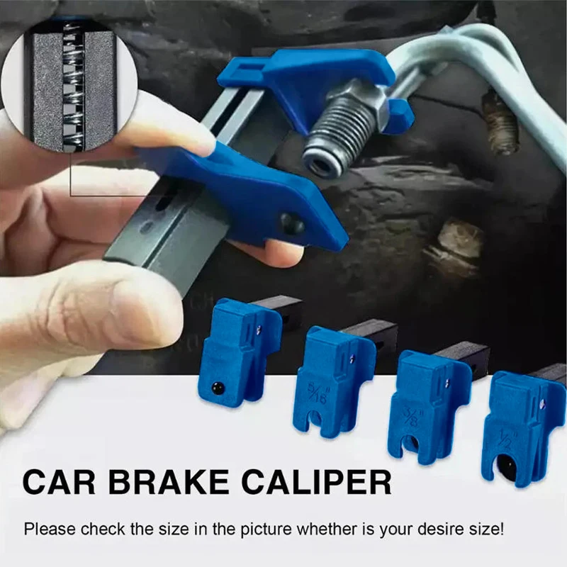 4Pcs Auto Brake Fluid Lines Plugs Tool To Prevent Oil Spills Leak Proof Stoppers Car Brake Caliper Piston Seal Stopper Tool
