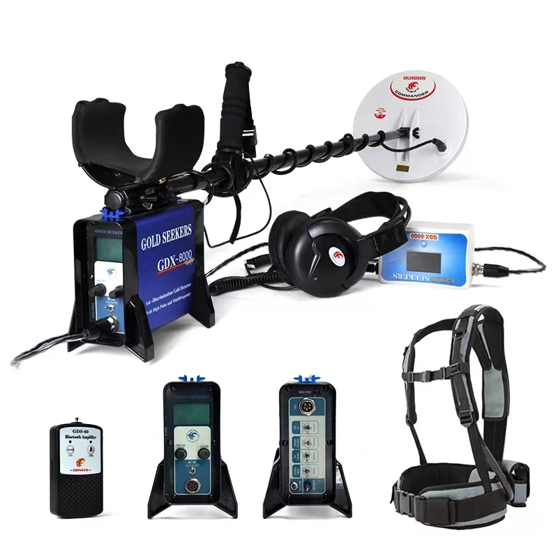 

Deep Search High Sensitivity GDX8000 Hand Held Metal Detectors