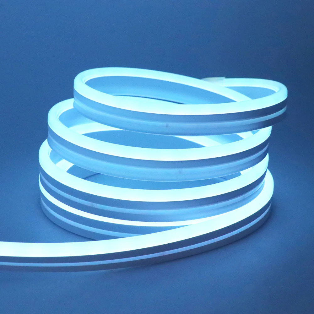 EU-Stecker DC24V 3535 RGB Neon LED-Streifen 5/10/15/20/30M Bluetooth Musik-Sync Wasserdichtes Neon-Seil-Licht für Innen- und Außendekoration – Detail 16