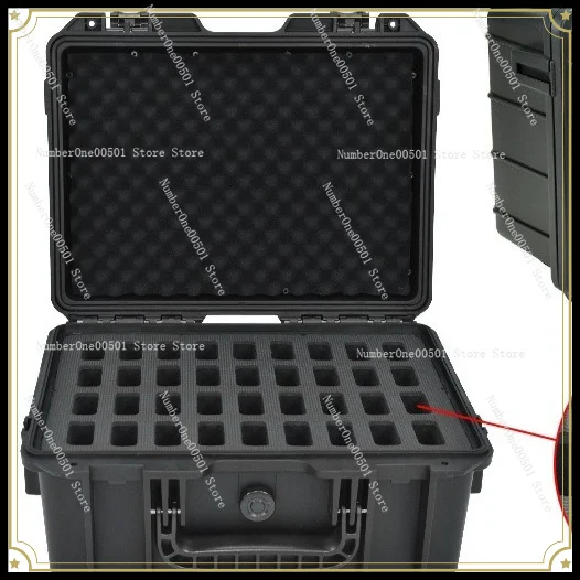 For Folding & Butterfly Tactical Knife Storage Box, Shockproof Moisture‑proof Sealed Multi‑Grid Compartment Knife CollectionCase