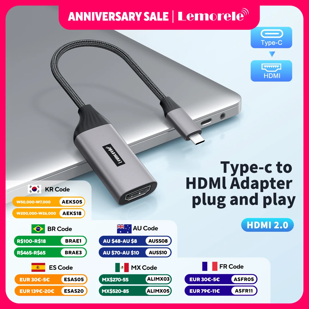 Lemorele Usb Type C…