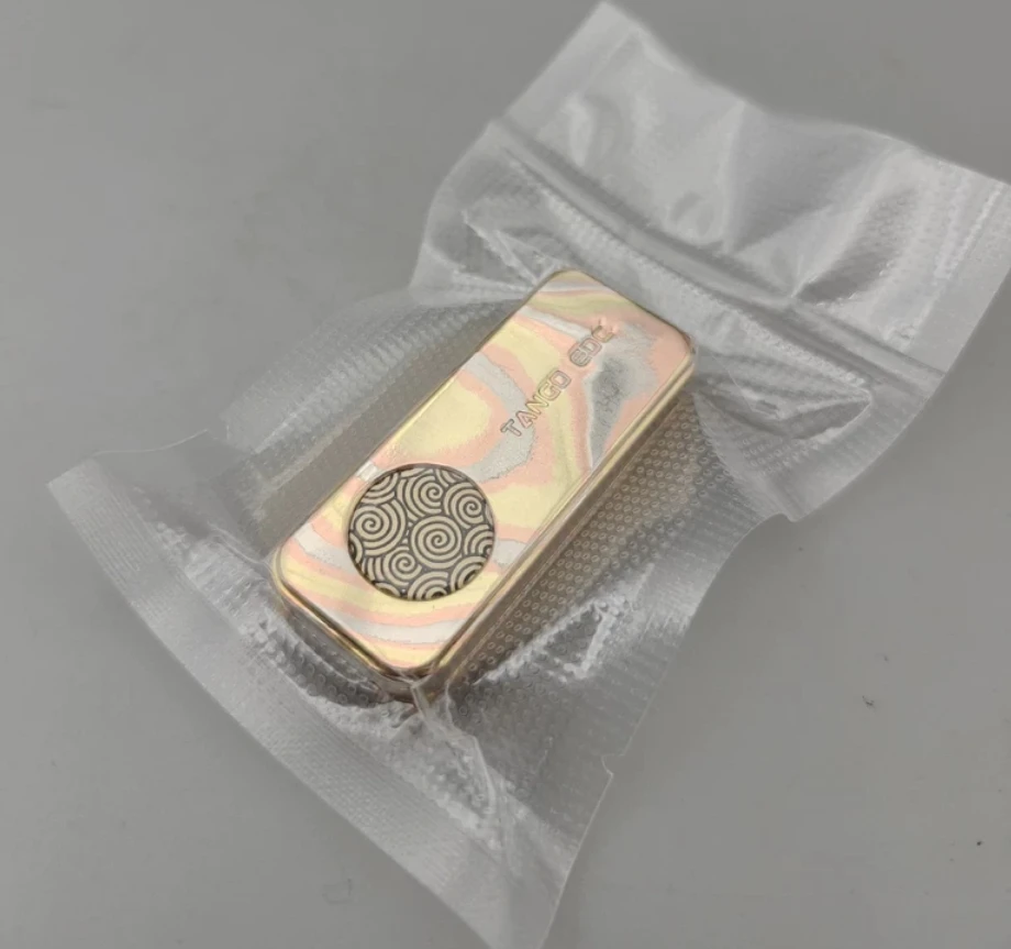 Usato EDC Tango EDC mokume Tipo C cubo di zucchero fidget slider Giocattoli di decompressione