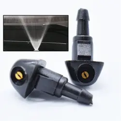 2x Car Windshield Washer Wiper Water Jet Spray Nozzle For Honda For Civic 2001 2002 2003 2004 2005 Windscreen Wipers