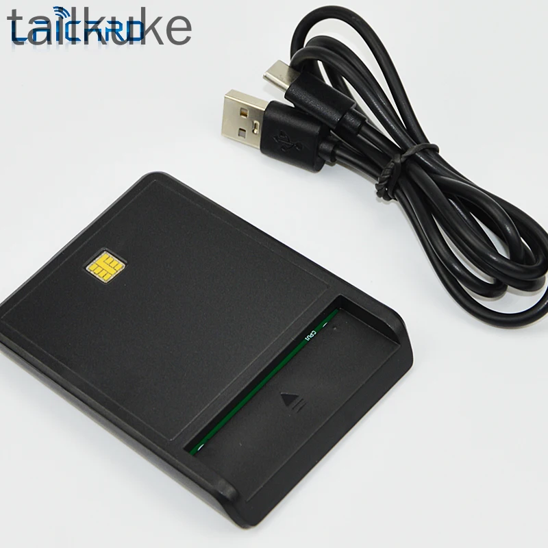Smart Card Contact IC Card Reader ISO7816 Protocol T=0/1 CPU Card Reader and Writer SIM Card