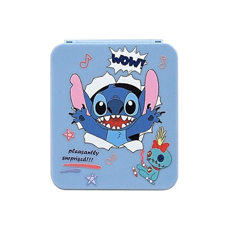 Disney-Stitch Game Card Caixa De Armazenamento para Nintendo Switch Console, Caixa De Cartão De Memória Magnético, NS Lite e Oled Console