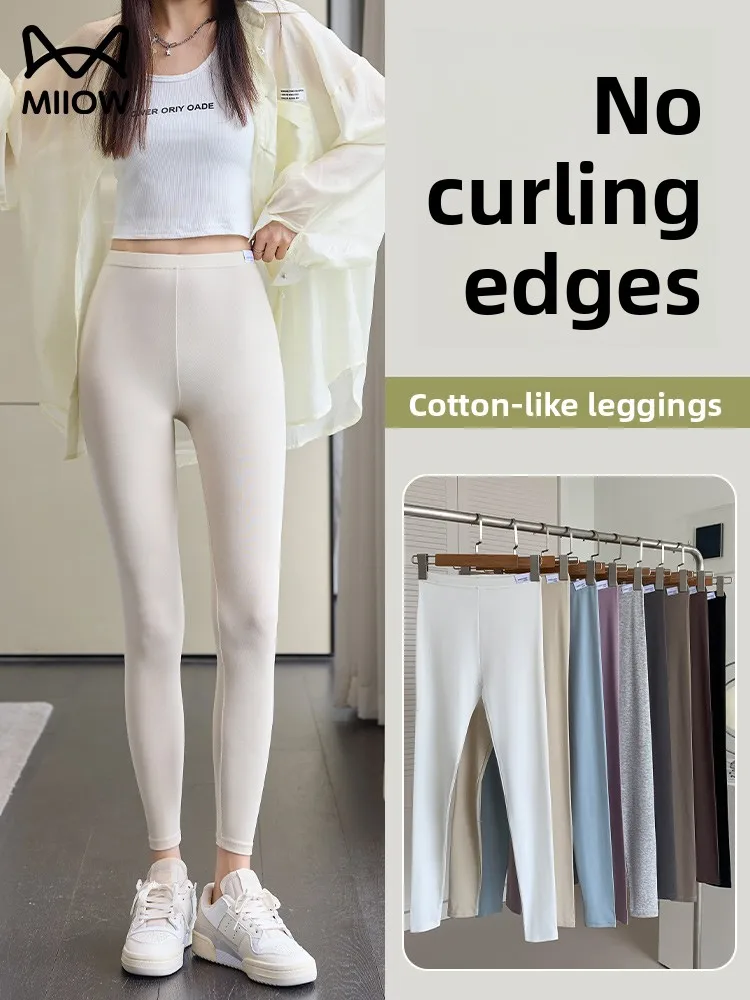 

High-Waist Yoga Pants No-Cuff Slim Fit Elastic Belly Control High-Waisted Butt-Lifting Slimming Capri Pants Can Be Worn Outdoors