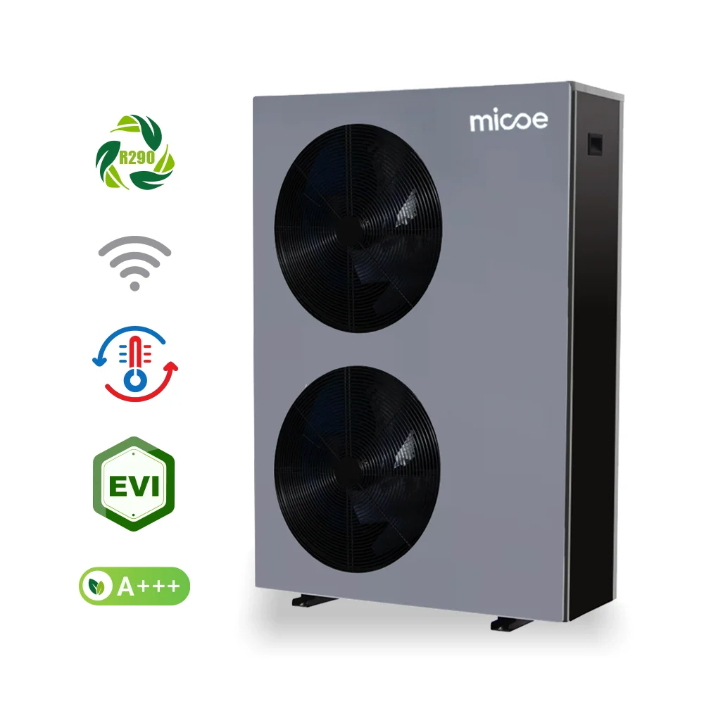 MICOE Mini Split Heat Pump Heating and Cooling Monoblock Warm Pump Sola Pump Air to Water Smart House Heat Pumps