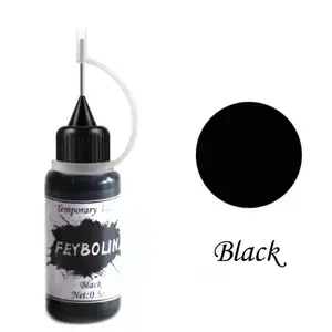 Indischer temporärer Henna Tattoo Farbe, Körperkunstfarbe, semi-permanentes Pigment-Make-up, ohne Schmerzen, Augenbrauen-Augenbrauen, DIY-Schönheitsversorgung 8 Hauptverkaufsmix Henna - №5