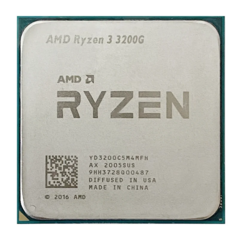 

Процессор AMD для Ryzen 3 PRO 3200g R3 PRO 3200g R3 3200g 3,6 ГГц четырехъядерный четырехпоточный процессор 65 Вт L3 = 4M слот AM4