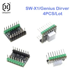 Artillery SW-X1/Genius Motherboard Driver New Version FS31W01 with Heat Sink 3d Printer Original Spare Parts Repuestos