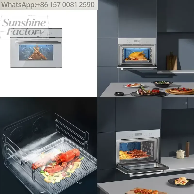 Hot Selling Built-in Household Steam Oven 60L Large Capacity Professional Oven