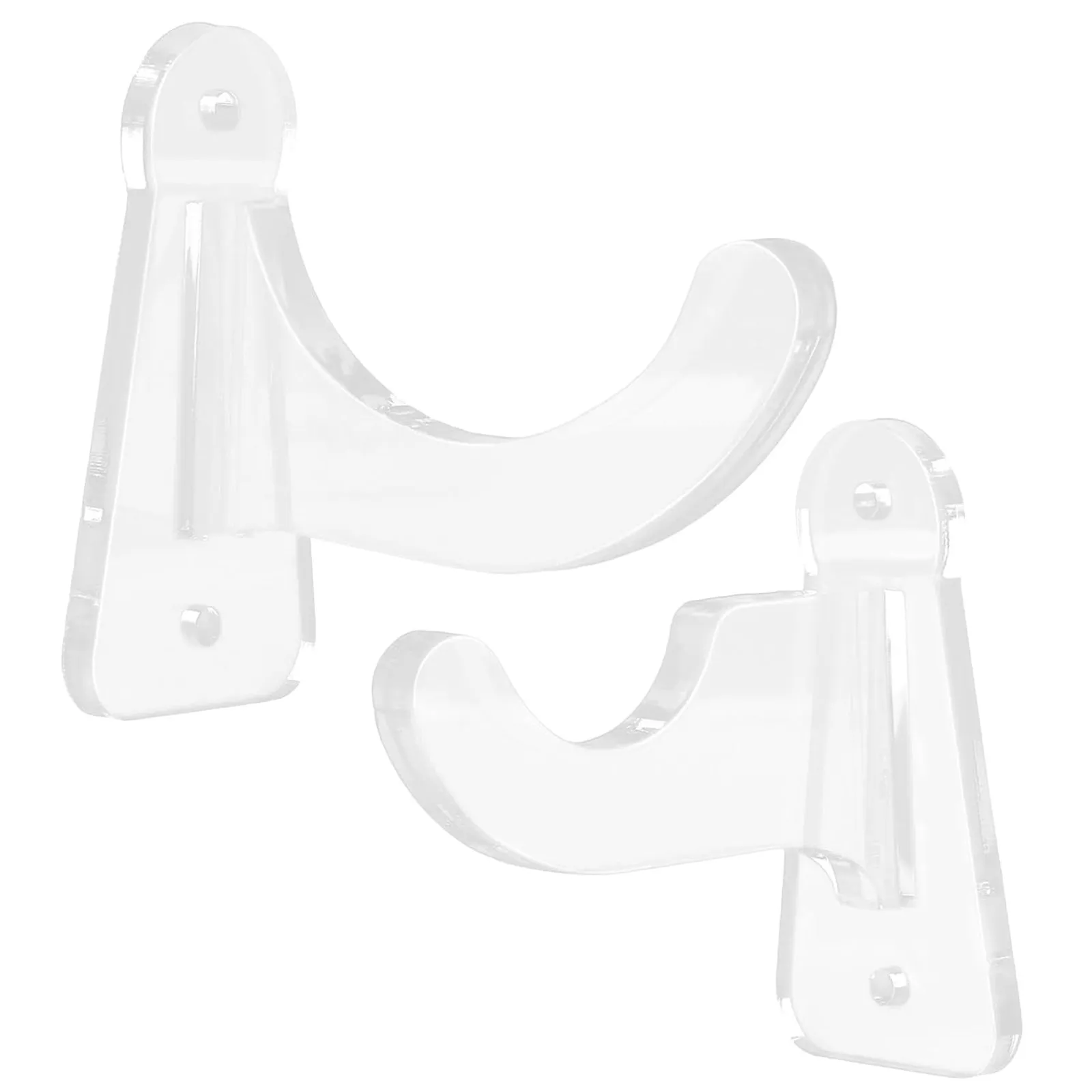 Acrylic Baseball Wall Mount Display Rack – Space-Saving, Durable, Clear Multi-Functional Holder for Home & Collectibles