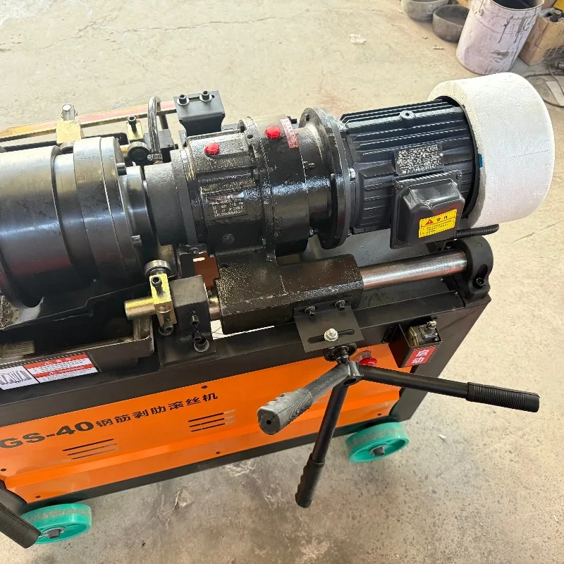 Electric Power Bolts Rolling Machine Easy-to-Operate Thread Rolling with Gearbox and Motor Core Components