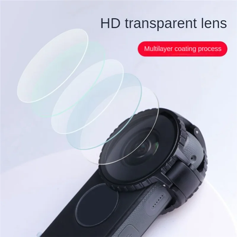 Espejo Protector de actualización SCLS, espejo de cristal de liberación rápida, espejo de protección mejorado para Insta360 One X2