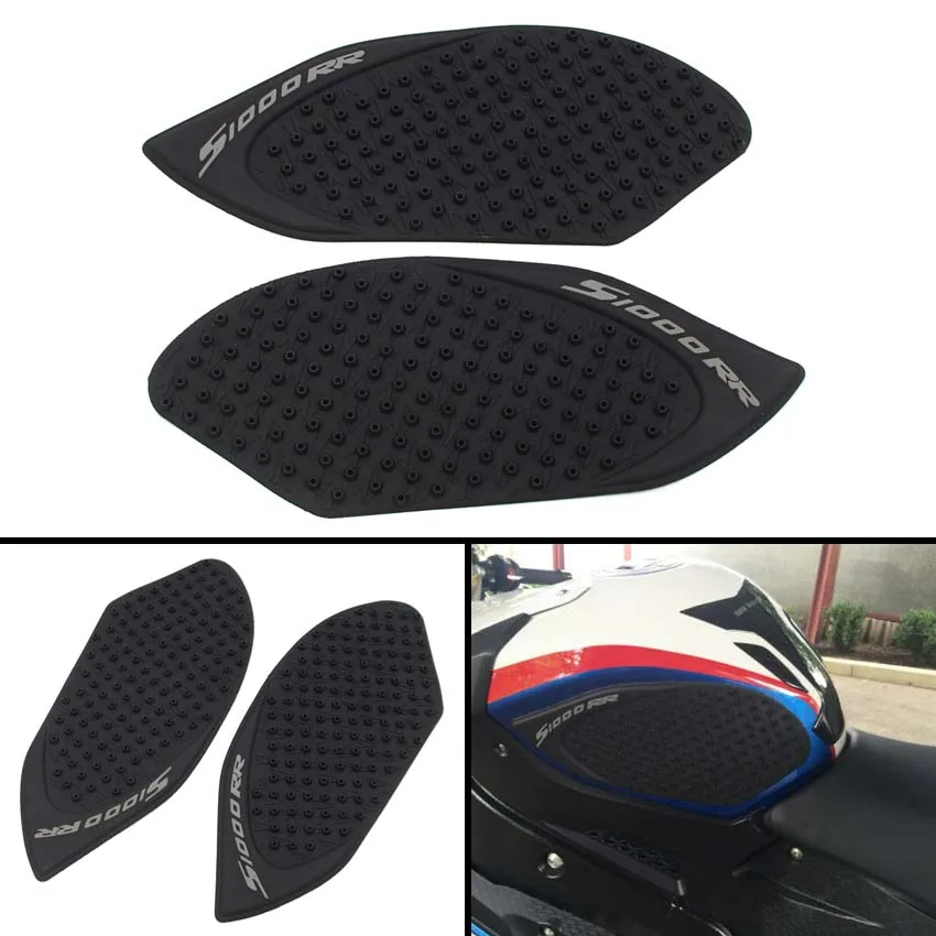 Motorcycle Non-slip Fuel Tank Pads Decals Protector Sticker Parts For BMW S1000RR 2009-2019 Motorcycle Accessories