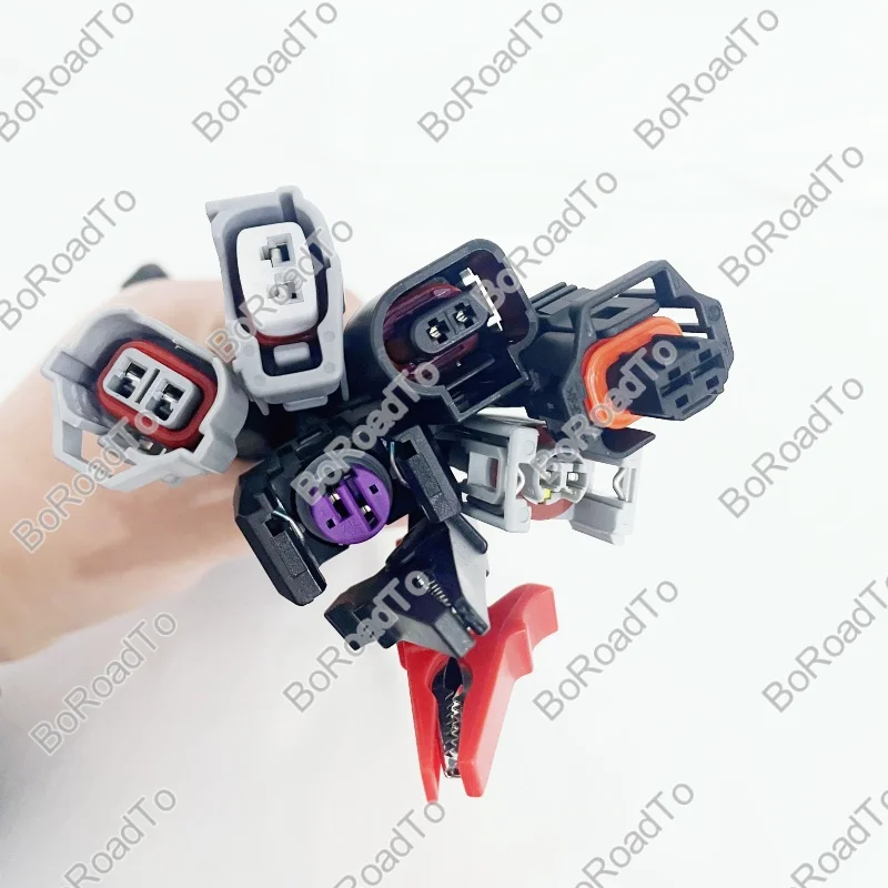 

Common Rail Injector Tester Cable for Bosch Denso Delphi Siemens Diesel Nozzle Adapter Plug Cables Harness Cord