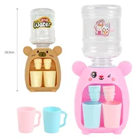 Children Cute Kapibara Water Dispenser Toy with Dual Cup Cartoon Cold/Warm Water Juice Drinking Fountain Simulation Kitchen Toys 5