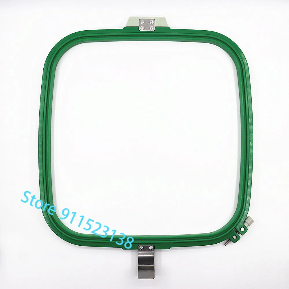 Good Quality Tajima Flat Embroidery Machine Spare Parts Magnetic Round Frame Hoop 314x300mm Diameter Green