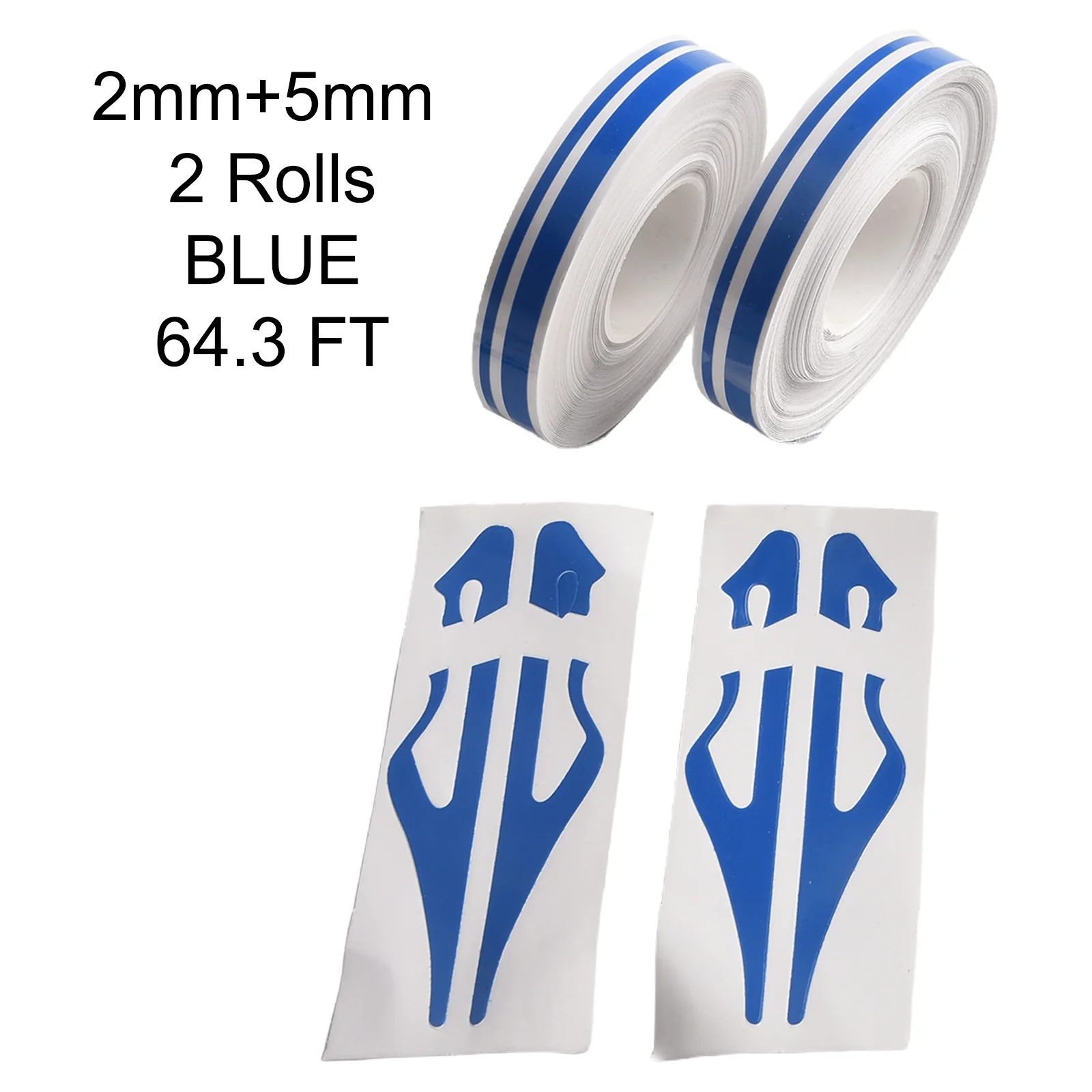 Pin Striping Stripe Vinyl Tape Decals Stickers for Car Motorcycle Waterproof Fade Resistant High Temperature Adaptation