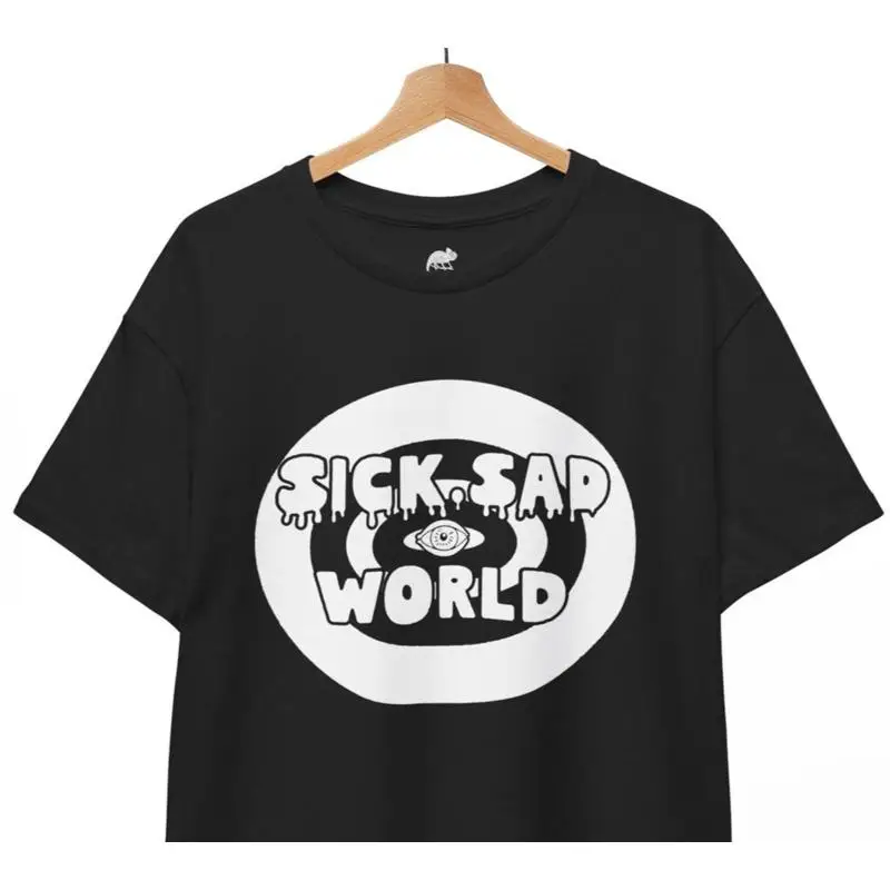 تي شيرت Sick Sad World، تي شيرت للجنسين من فرقة Music Rock N' Roll Punk