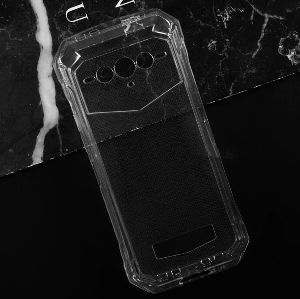 Soft Silicone Black Case For DOOGEE V Max Plus 6.58" TPU Bumper Case For DOOGEEVMaxPlus VMax Pro  Back Phone Cover