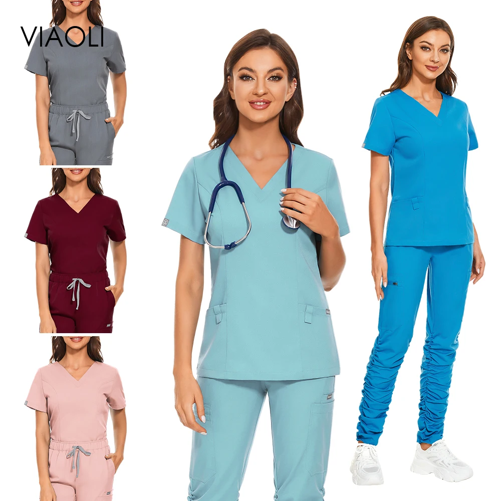 

Wholesale Scrub Uniforms Hospital Accessories Healthcare Beauty Salon SPA Uniforms Beautician Manicurist Work Wear Dental Scrubs