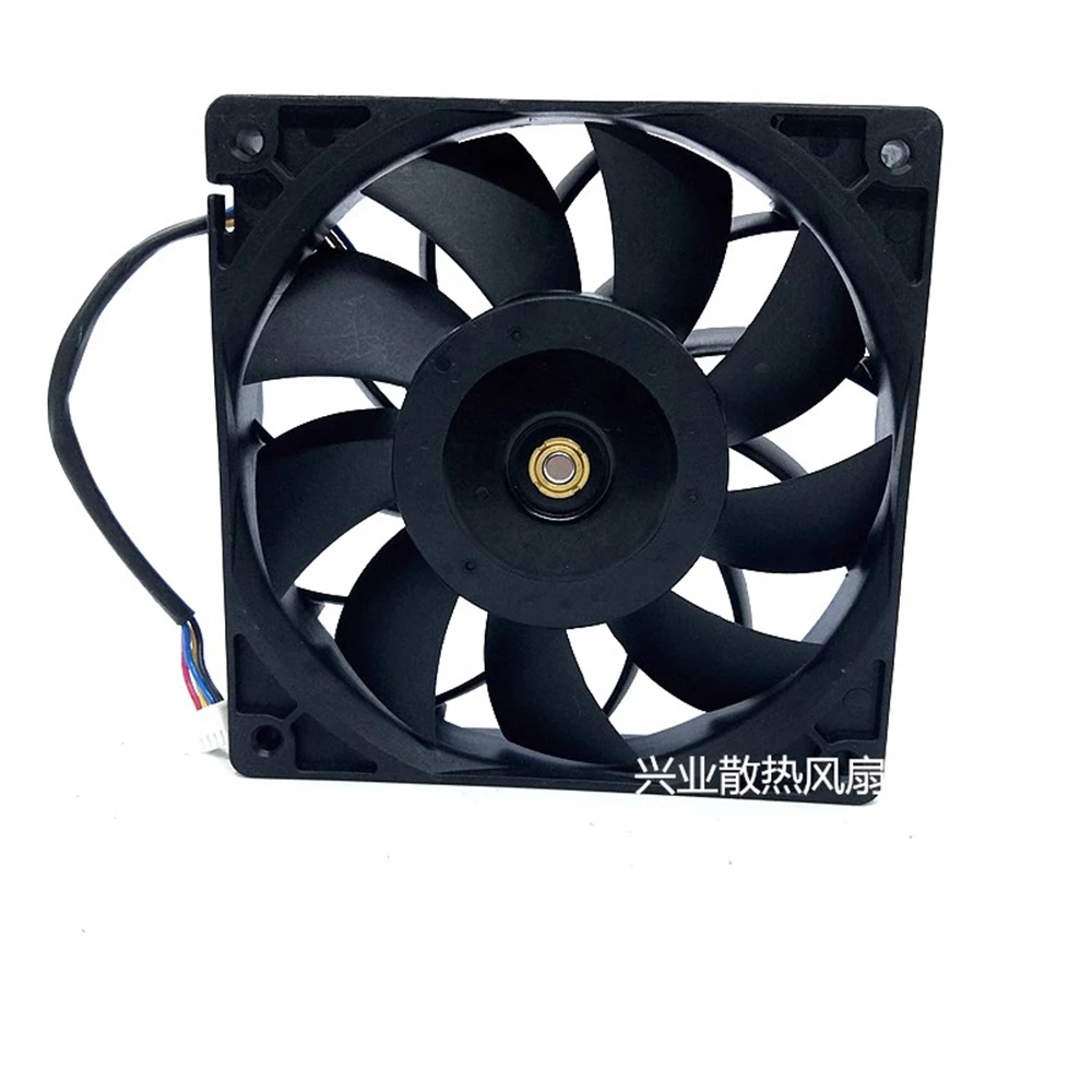 Voor Delta 12Cm 120Mm 12025 Hoge Snelheid Winden Van Koelventilator 12V 3a Thb1212b Dubbele Bal 120*120*25Mm