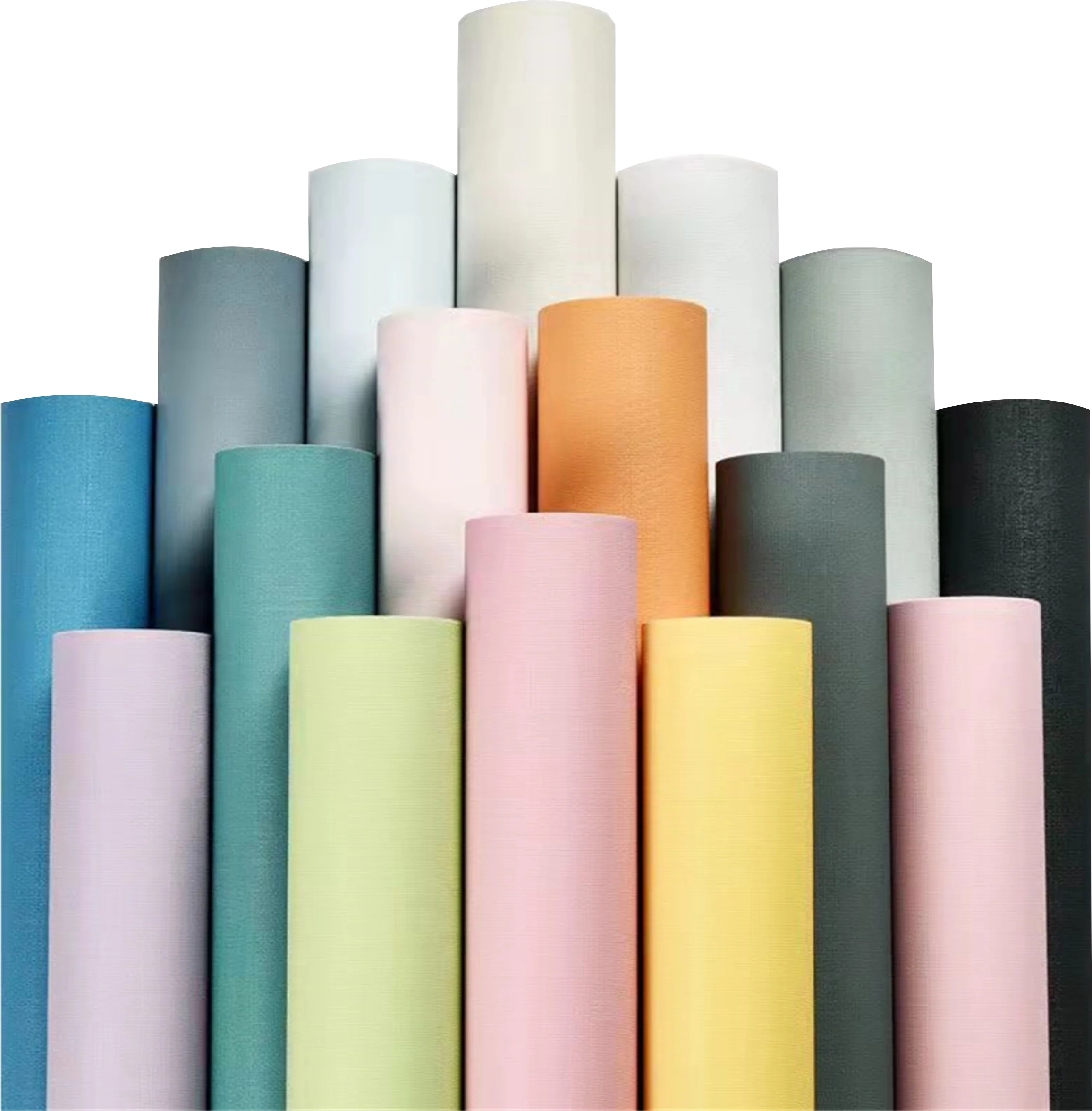 1 Roll Matte Renovation PVC Waterproof Self-adhesive Wallpaper DIY Contact Paper Wall Sticker Wall In Rolls Home Decorative Film