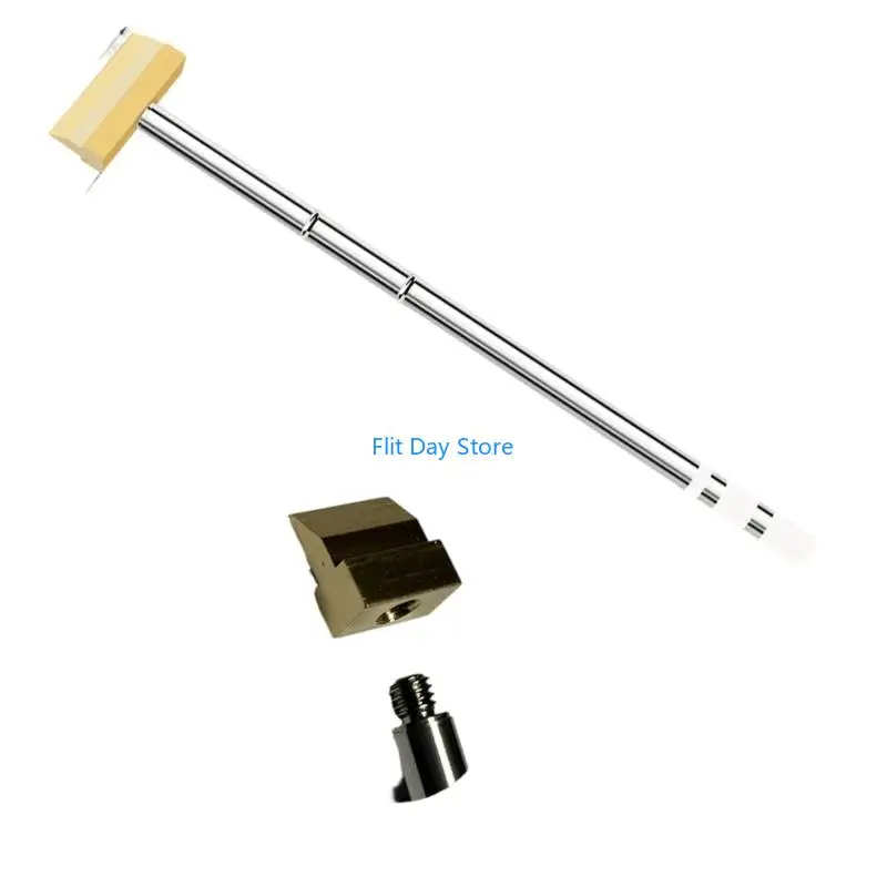 F92C Spade Soldering Iron Tip Shovel Smooth Tinning T12 Spade Tip Fast Heat Conduction Detachable Soldering Tip