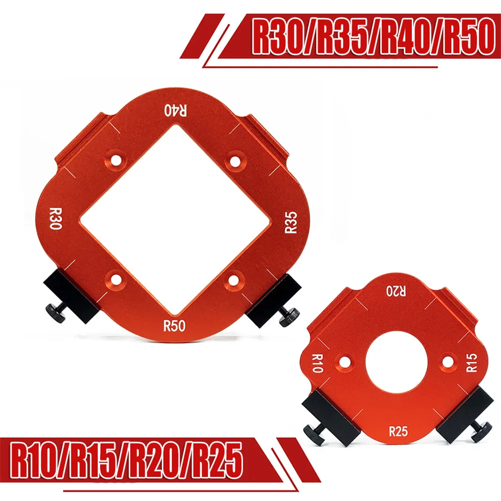 أدوات تحديد المواقع القابلة لإعادة الاستخدام لشعاع الزاوية R10-R25/R30-R50 نصف القطر تهزهز الزاوية تحديد المواقع قالب قوس أداة النجارة اليدوية #5