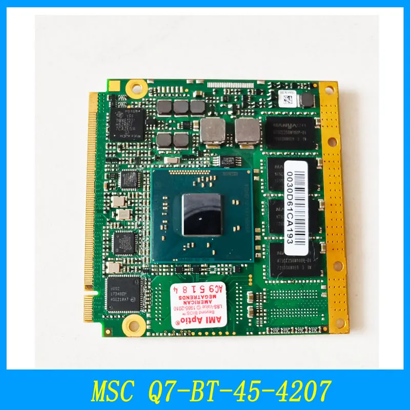 MSC Q7-BT-45-4207 Industrial Motherboard Central  Industrial Motherboard Central Processor Module Original Inventory 100% Tested