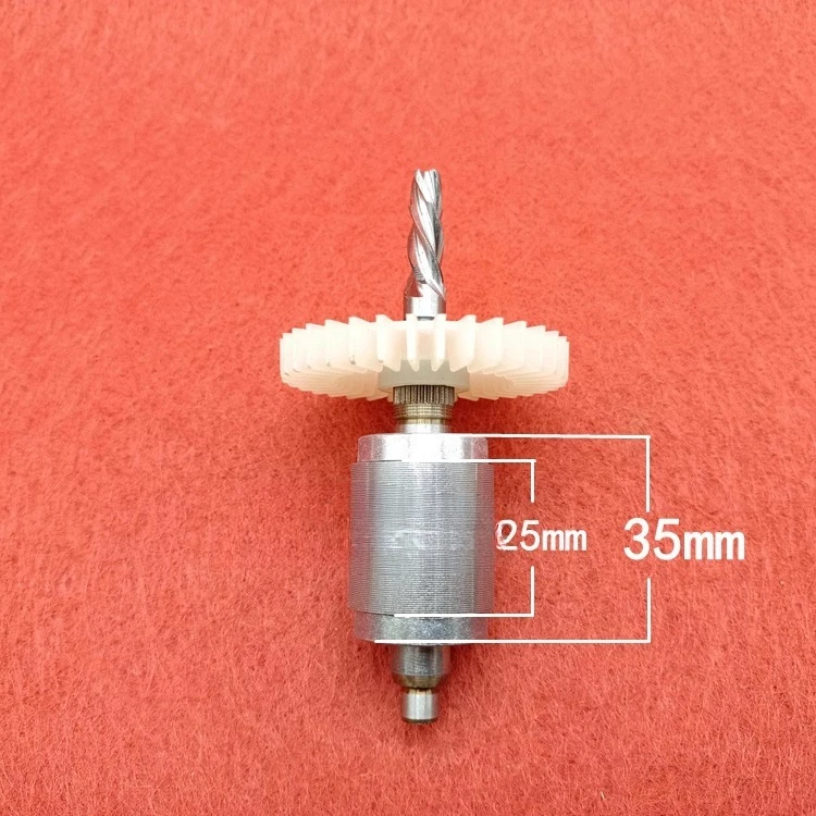 Applicable to Delisi 12-inch brushless lithium electric chain saw motor rotor charging chainsaw rotor 4 teeth rotor