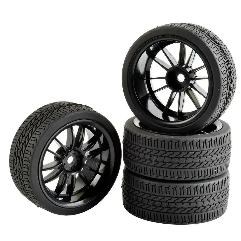 RC 6031-6091  Speed Tires & Wheel insert sponge 4PCS For HSP HPI 1/10 1:10 Touring Car