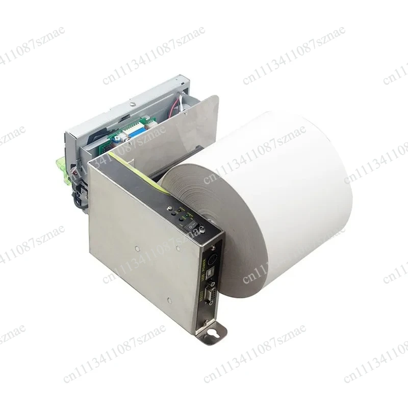 4-Inch KP-400 Thermal Receipt Printer with Auto Cutter, 150mm/s Speed, USB and RS232 Interface for Parking Kiosk System