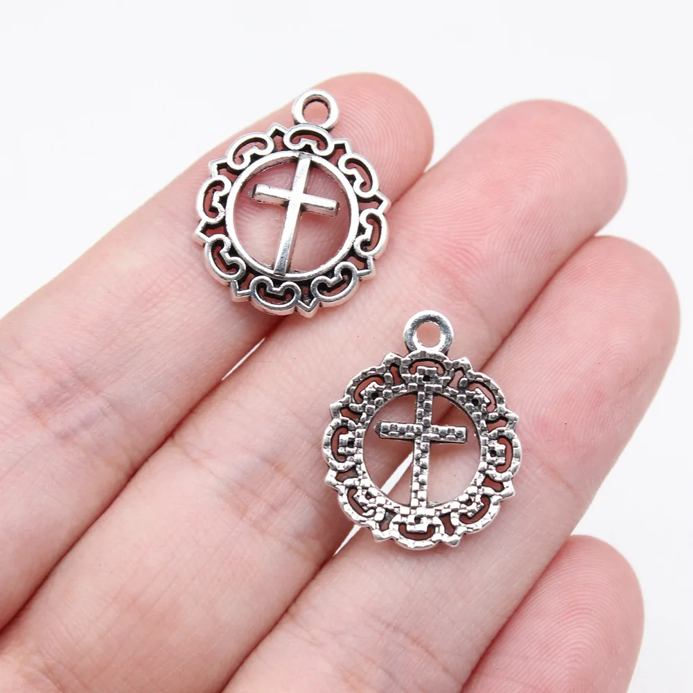 Charms Jewelry Making Supplies Cross Findings  Diy