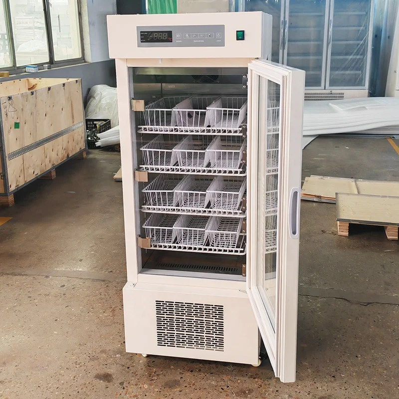 130L Blood Bank Fridge 4 Degree Medical Blood Refrigerator