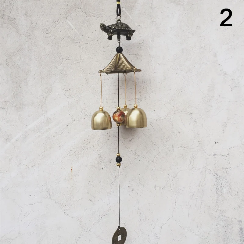 Antique Wind Chime Copper Yard Garden Outdoor Living Decoration Metal Wind Chime