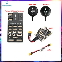 Holybro Pixhawk 4 sterowanie lotem/pojazd autonomiczny M9N lub M10N GPS PM02 V3 12s lub PM07 14s moduł zasilania do drona RC/samochodu/łodzi