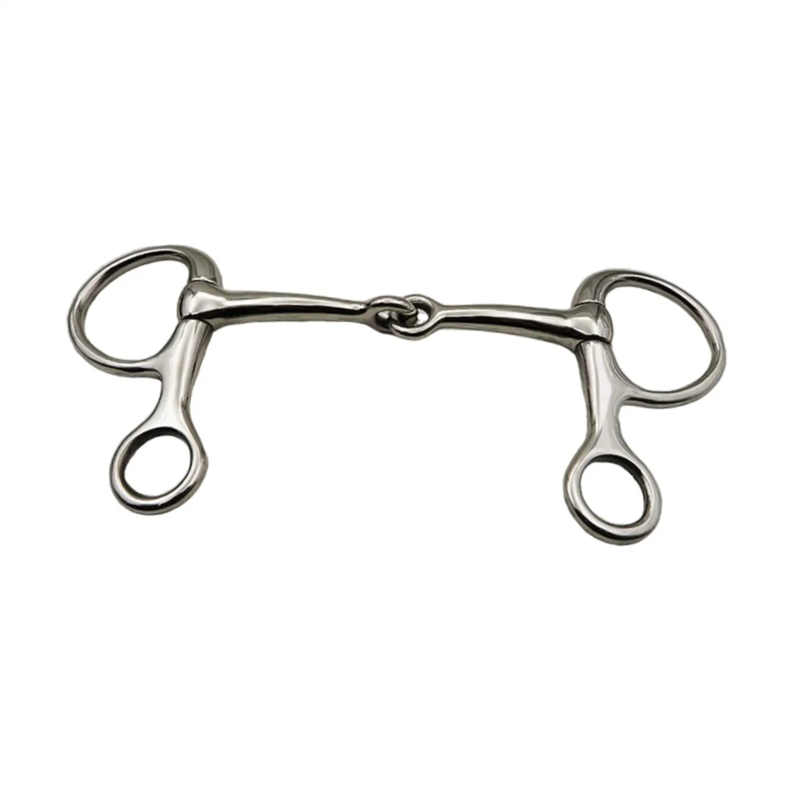 silver-snaffle-horse-bit-with-center-roller-rustproof-mouthpiece-for-professional-horse-training-gear
