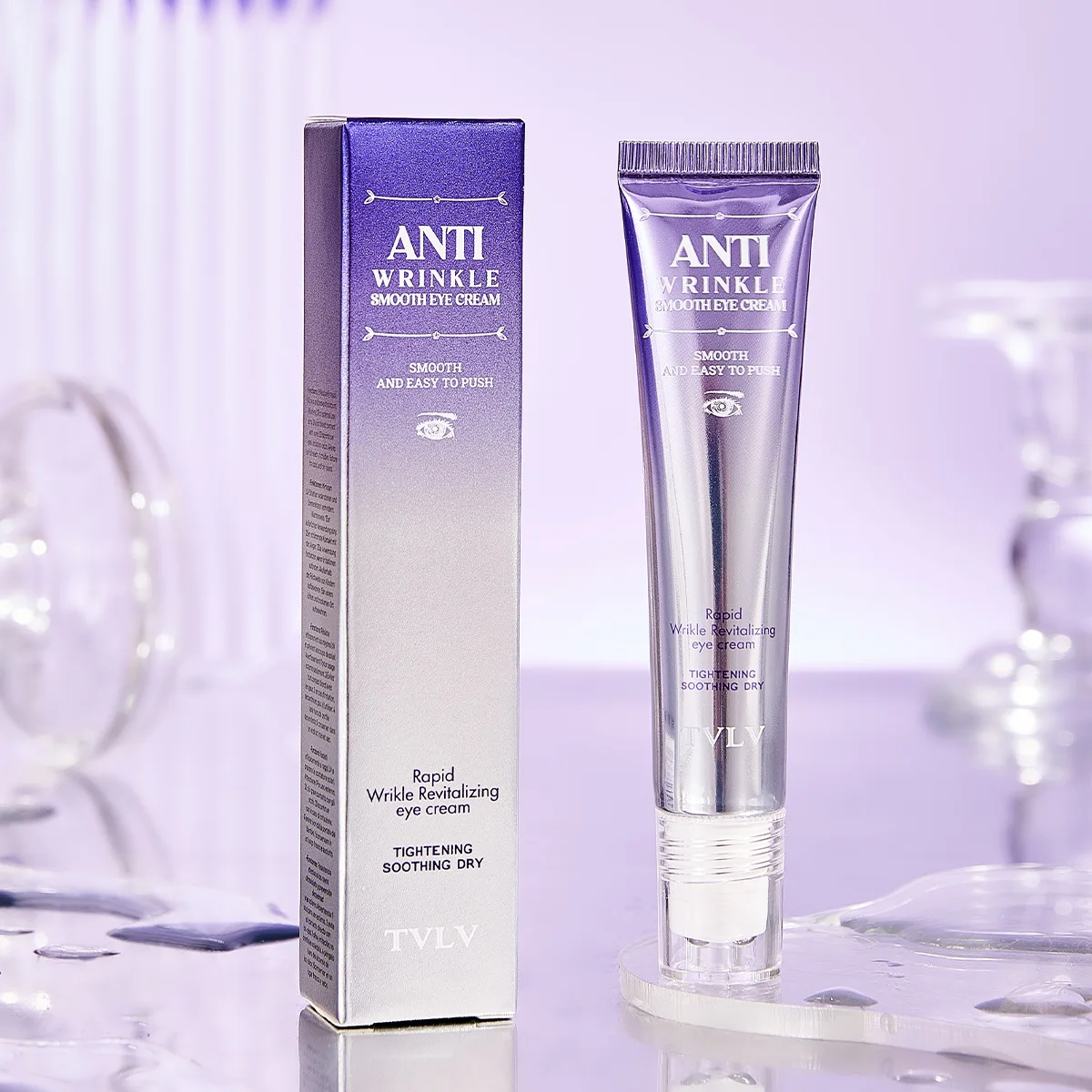 TVLV Roll On Eye Serum Moisturizing Massage Eye Ball Fade Eye Lines Bags Dark Circles Nourishing Skin Care