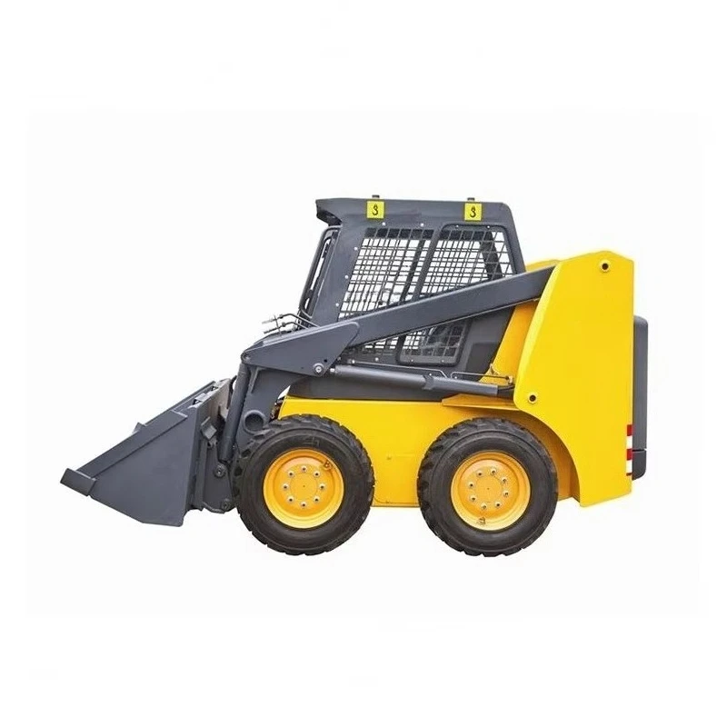Compact Construction Equipment Skid Steer Loader With Quick Hitch For Farm Warehouse Material Handling Job