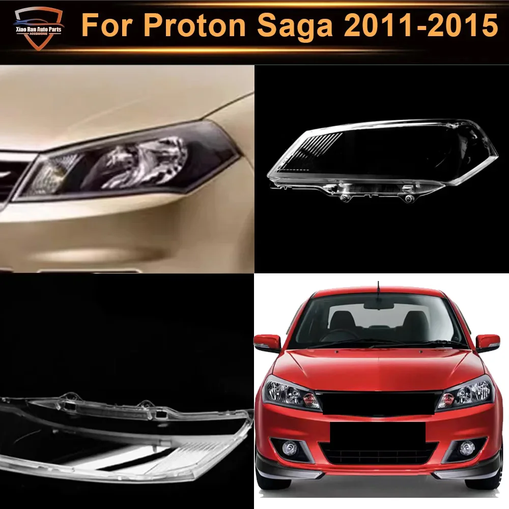 

Headlights Shell Transparent Lampshdade For Proton Saga 2011-2015 Headlamp Cover Lamp Shade Plexiglass Replace Original Lens