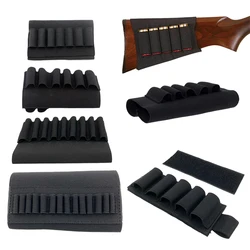 Tactical 5/6/7/8/9/14 Rounds Ammo Shell Holder Carrier Rifle Nylon Ammo Shell Carrier 12/20 GA Ammo Pouch Hunting Mag Bag