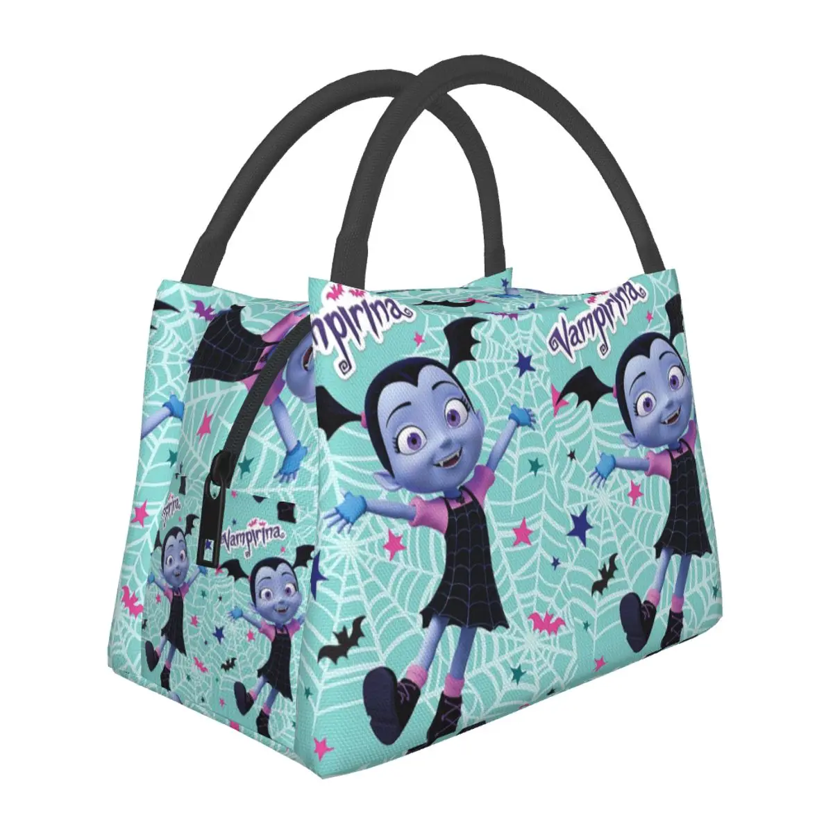

Термосумка для обедов с принтом «Вампирина» для девочек и женщин, герметичный контейнер для пикника, термоконтейнер для еды, сумка-холодильник
